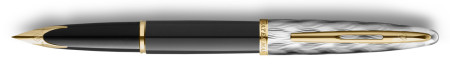 Waterman Carene Reflections of Paris Fountain Pen - Deluxe Black